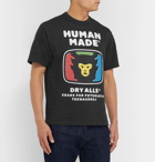 Human Made - Printed Cotton-Jersey T-Shirt - Black