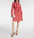 Diane von Furstenberg Sophie printed jersey minidress