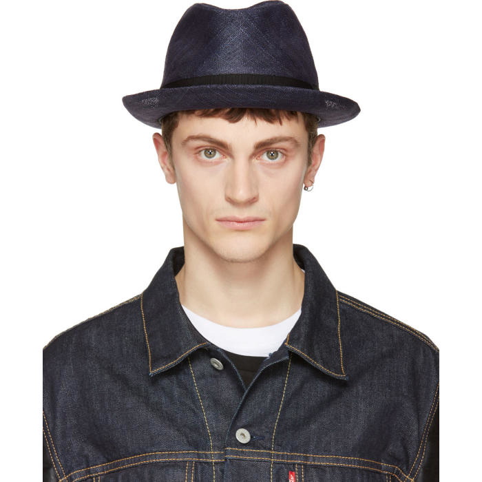 Photo: Junya Watanabe Navy Hemp Fedora