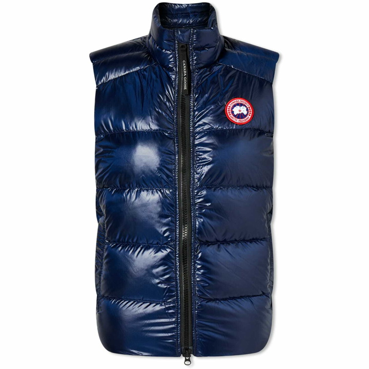 Photo: Canada Goose Women's Padded Cypress Vest in Atlantic Navy