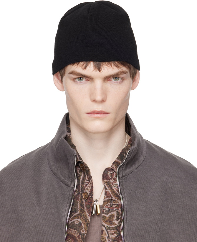 Photo: OUR LEGACY Black Merino Wool Beanie