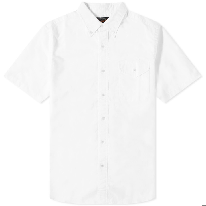 Photo: Beams Plus Men's BD Short Sleeve Oxford Shirt in White