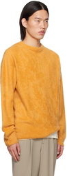 ATON Yellow Crewneck Sweater