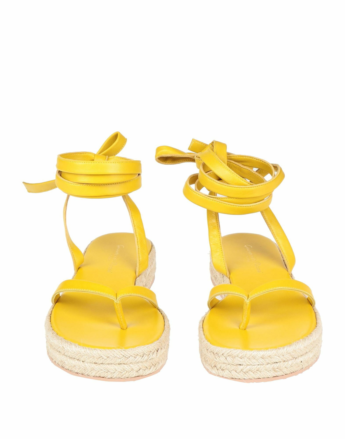 Gianvito Rossi Womens Espadrilles in Yellow