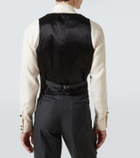 Valentino Wool gabardine vest