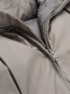 POST ARCHIVE FACTION - 4.0 Center Pleated Nylon-Ripstop Down Jacket - Neutrals