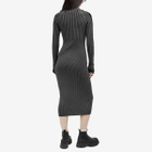 Daily Paper Women's Lore Knit Midi Dress in Grey