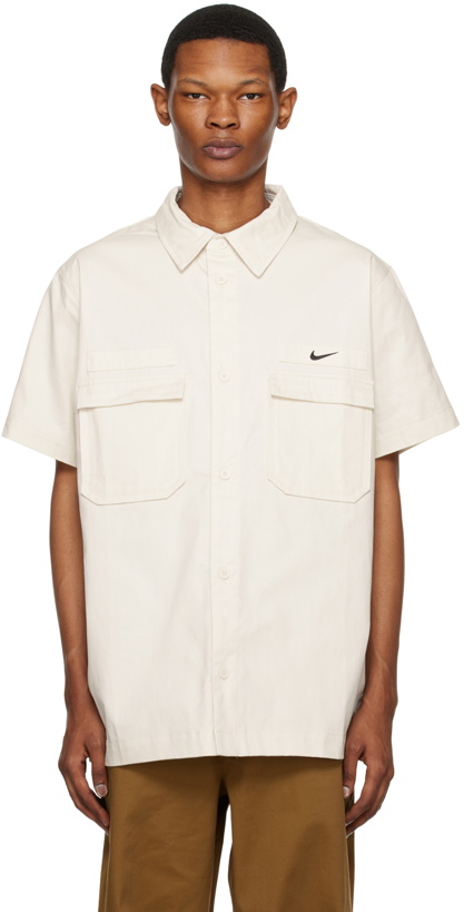 Photo: Nike Off-White Embroidered Shirt