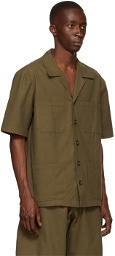 Labrum Green Temne Safari Short Sleeve Shirt