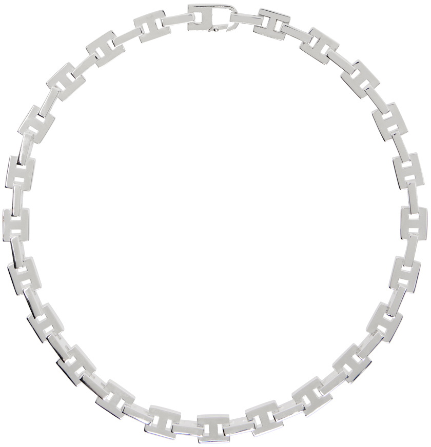 Hatton Labs Silver H Chain Necklace