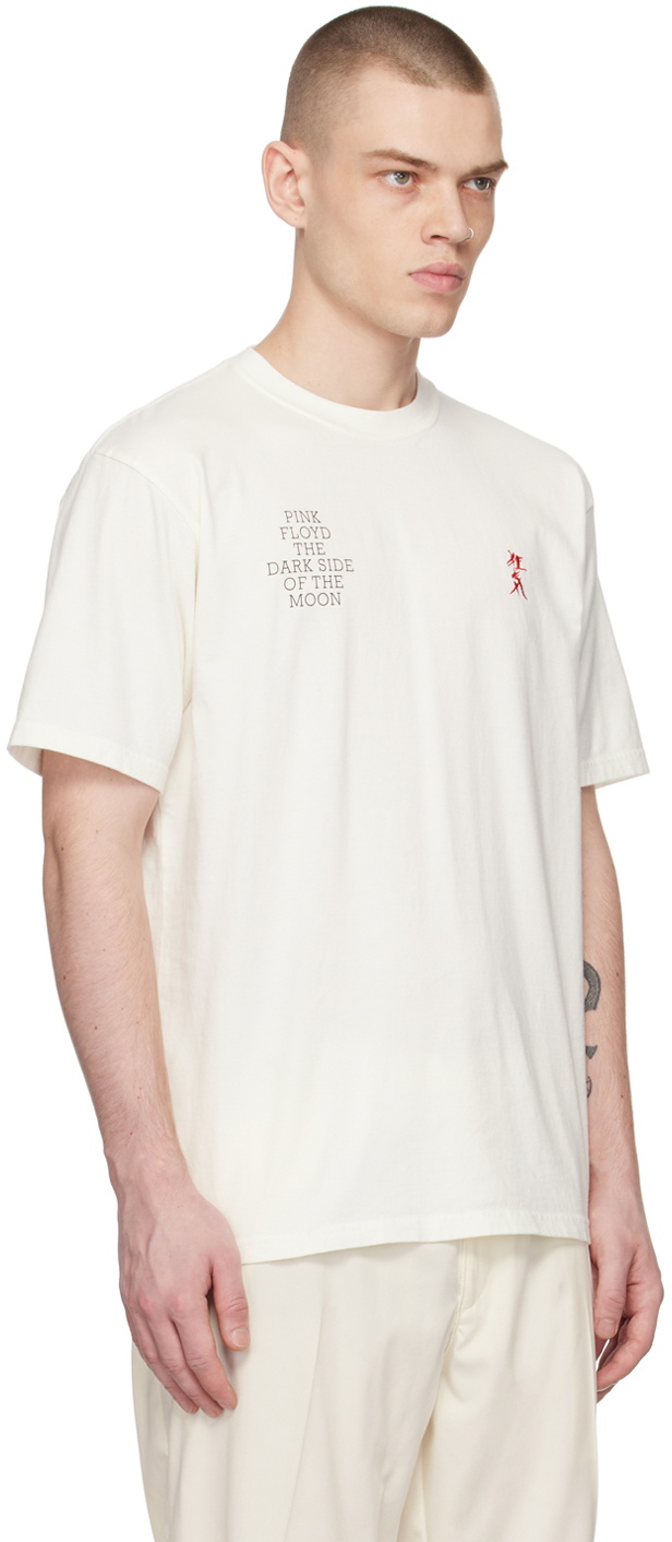 UNDERCOVER Off-White Embroidered T-Shirt Undercover
