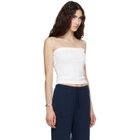 FLORE FLORE White Bes Bandeau Top