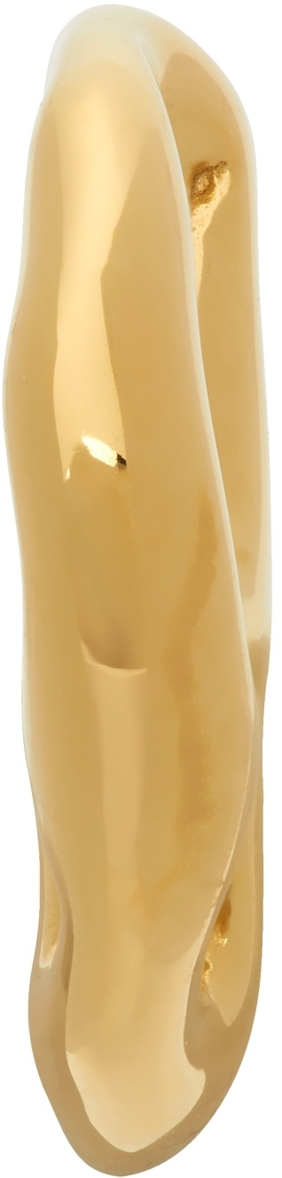 AMBUSH Gold Single Peace Earring Ambush
