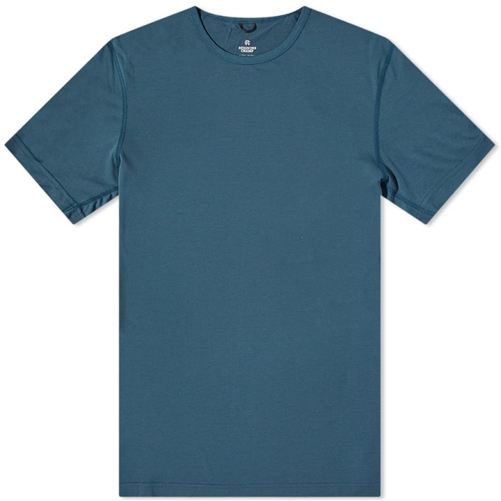 Photo: Reigning Champ Men's Deltapeak Training T-Shirt in Deep Teal