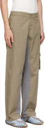 Gimaguas Taupe & Gray Adam Cargo Pants