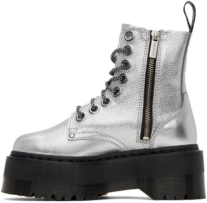 Dr. Martens Silver Jadon Max Boots