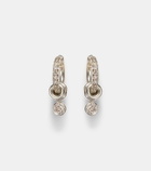 Spinelli Kilcollin Zahra sterling silver earrings with diamonds
