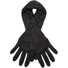 Chen Peng Black Down Lovers Cuddle Scarf