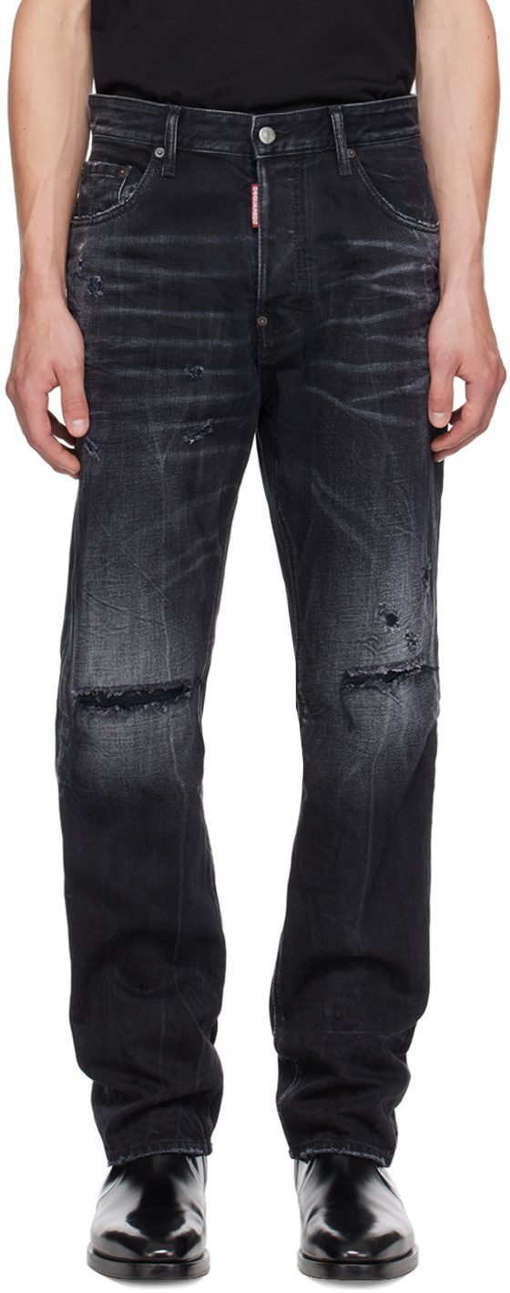 DSQUARED2 D2 Obsessed 642 Jeans D2 Obsessed Dark Blue Wash 642 Jeans