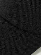 The Row - Caspian Silk-Piqué Baseball Cap - Black
