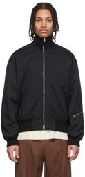 Jil Sander Black Gabardine Jacket