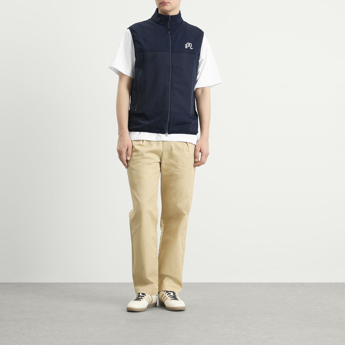 Malbon Men's Albatross Vest in Navy