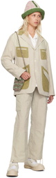 Nicholas Daley Beige Fonte Blazer