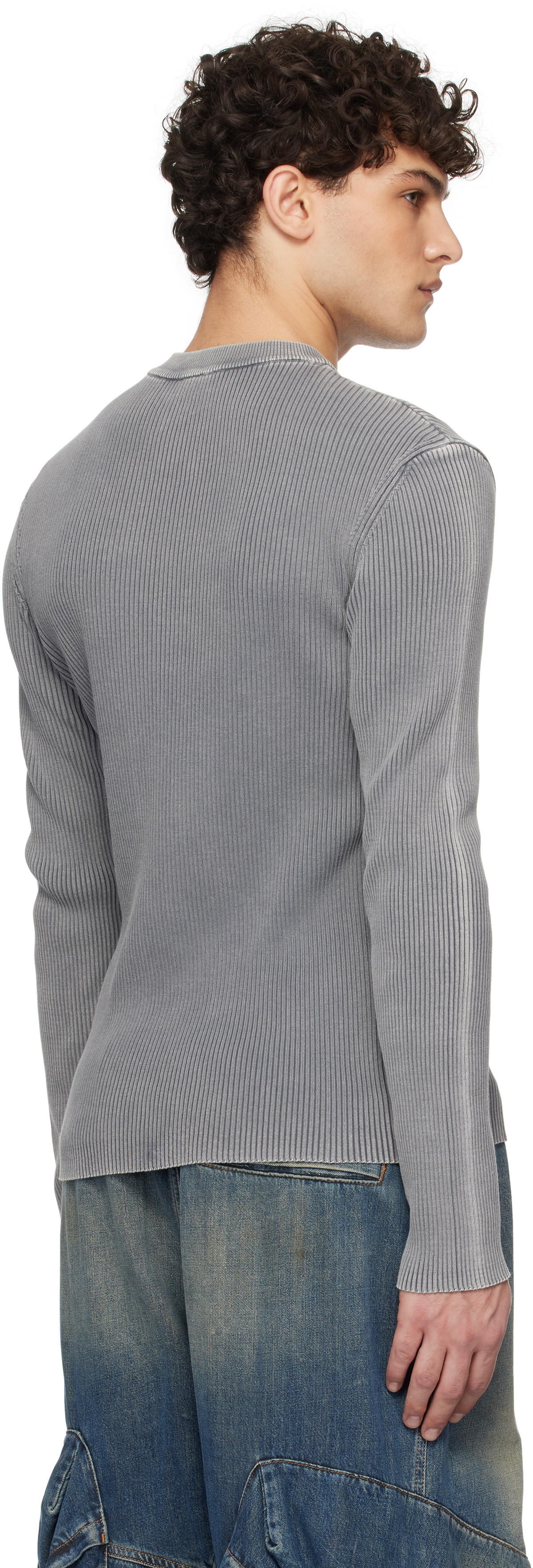 Diesel Gray K-Darin-R Sweater Diesel