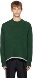 Jacquemus Green Guirlande 'La Maille Pavane' Sweater