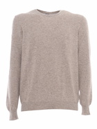 Fedeli Crew-neck L/s Knitted Sweater Man