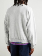 Remi Relief - Paint-Splattered Cotton-Jersey Sweatshirt - Gray