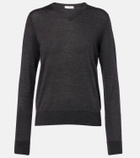 The Row Ondre cashmere and silk sweater