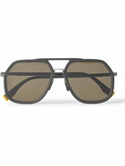 Fendi - Aviator-Style Resin and Gold-Tone Sunglasses