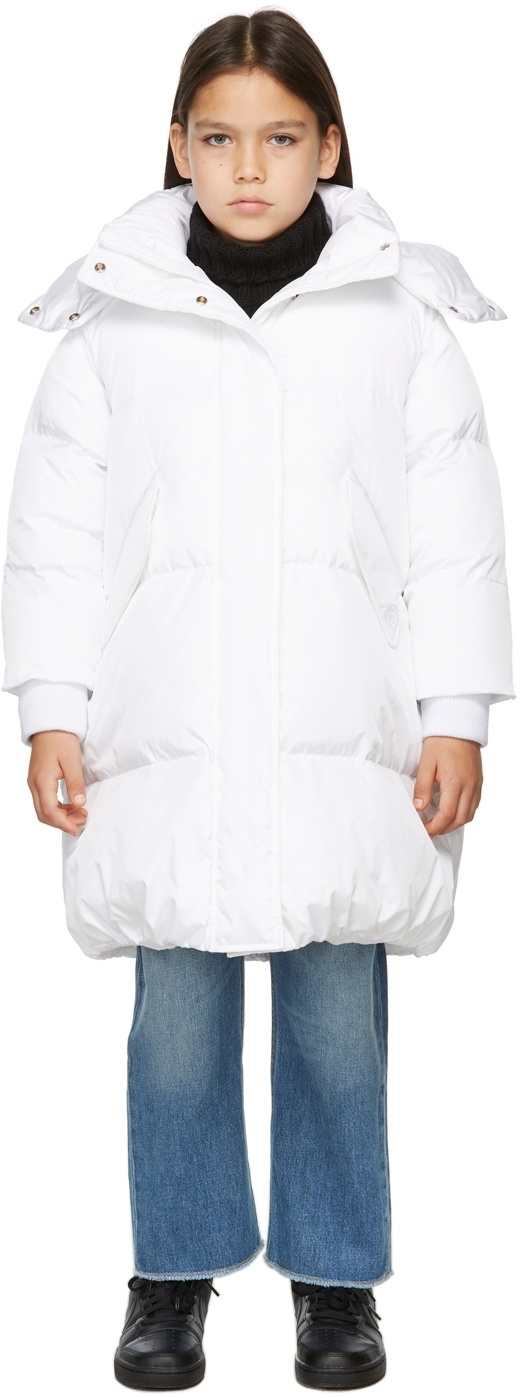 Oversized white down discount jacket maison margiela