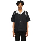 Rhude Black Lightning Shirt