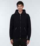 Moncler - Virgin wool zip-up hoodie