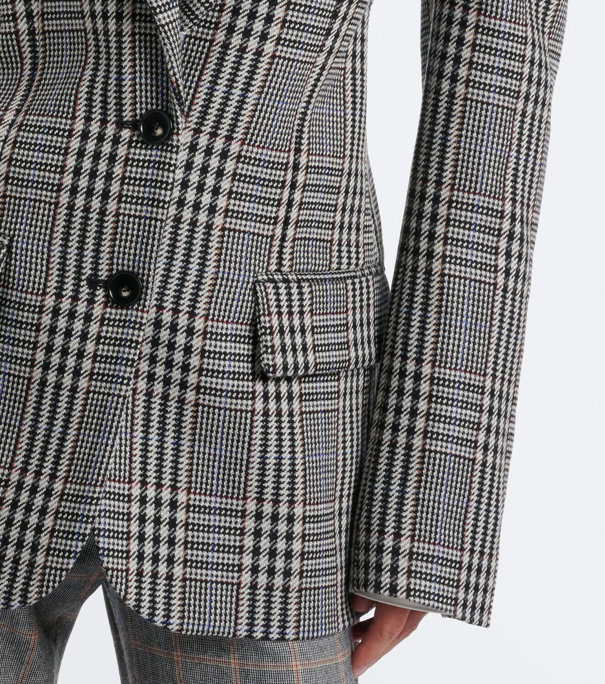 Stella McCartney Checked wool blazer
