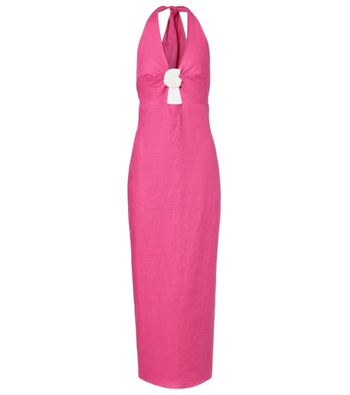 Photo: Cala de la Cruz Orly cutout linen midi dress