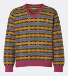 Bode Bracken Fair Isle cotton sweater