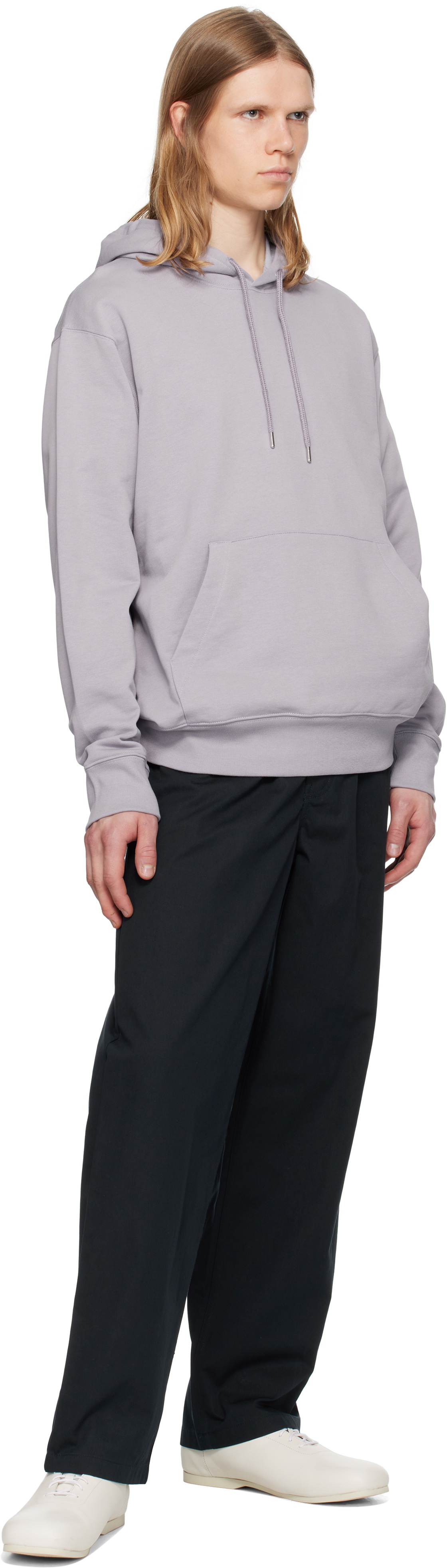 NORSE PROJECTS Purple 'Norse Standard' Hoodie