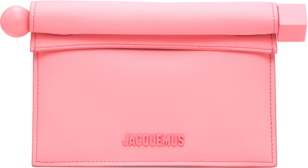 関税送料込【JACQUEMUS】ピンク Le Porte Bambino Airpodsケース Jacquemus Pink 'Le Porte Bambino' AirPods Case Jacquemus