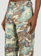 Camouflage Cargo Pants in Green