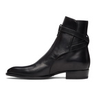 Saint Laurent Black Wyatt Jodhpur Boots