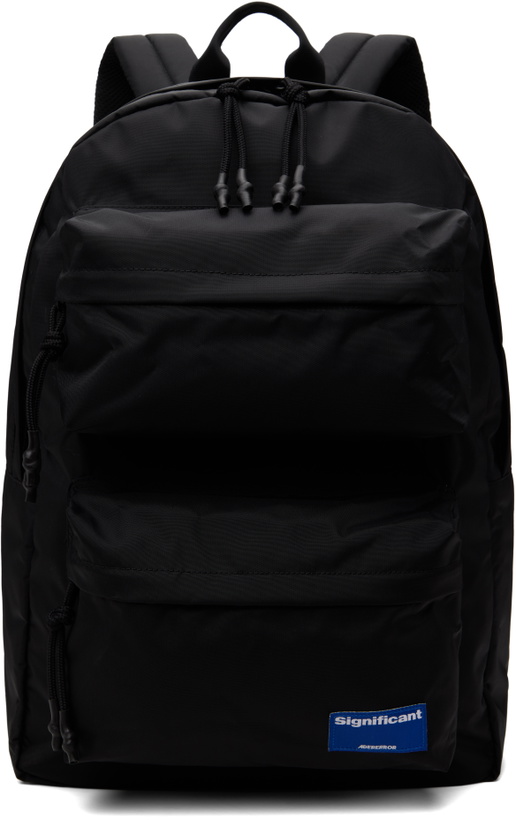 Photo: ADER error Black Significant Tag 03 Backpack