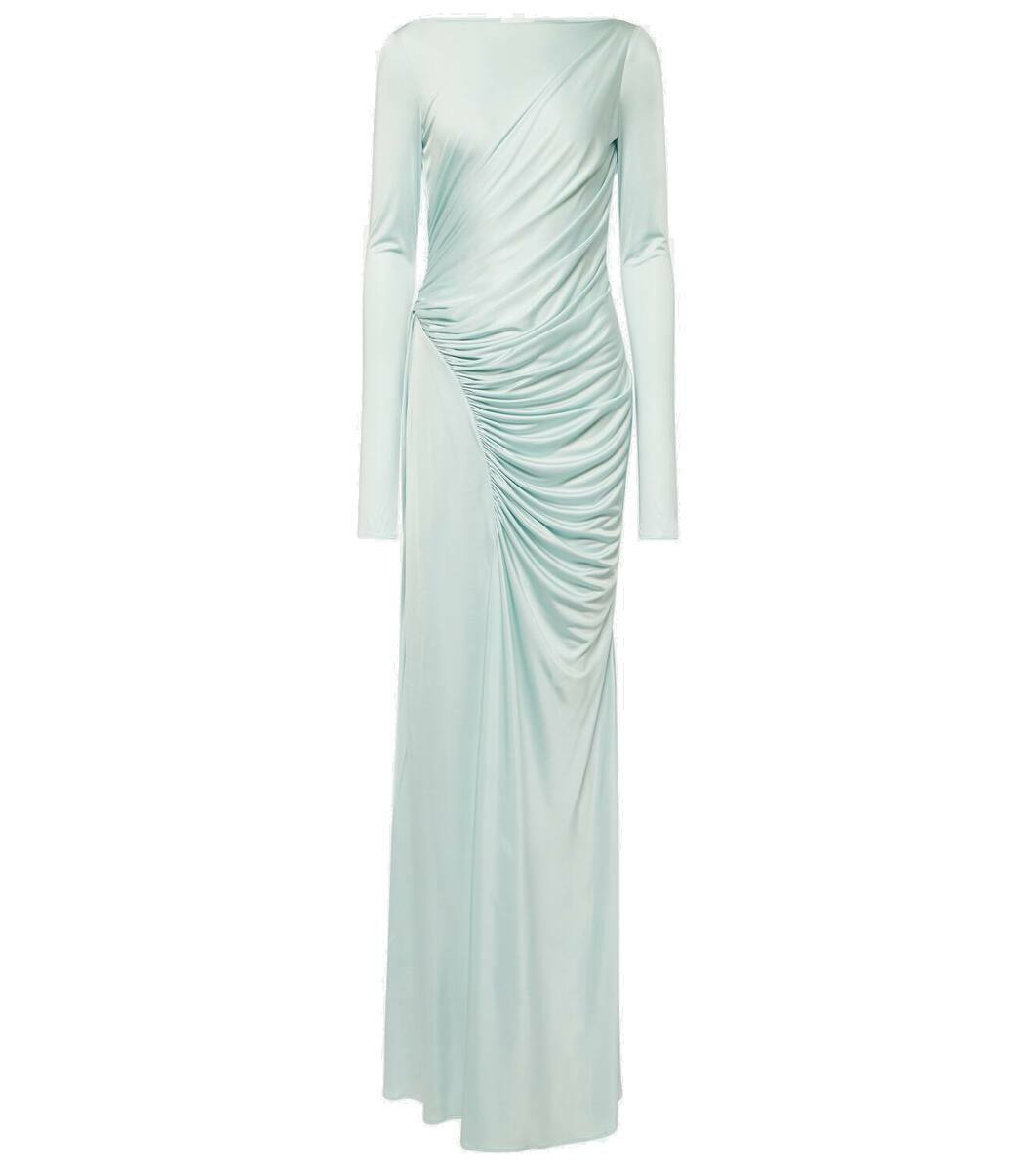 Cut-out Draped Jersey Gown Gentle beautiful and grand main image 1