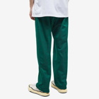 Needles Men's Poly Jacquard Patterned Track Pant in Green