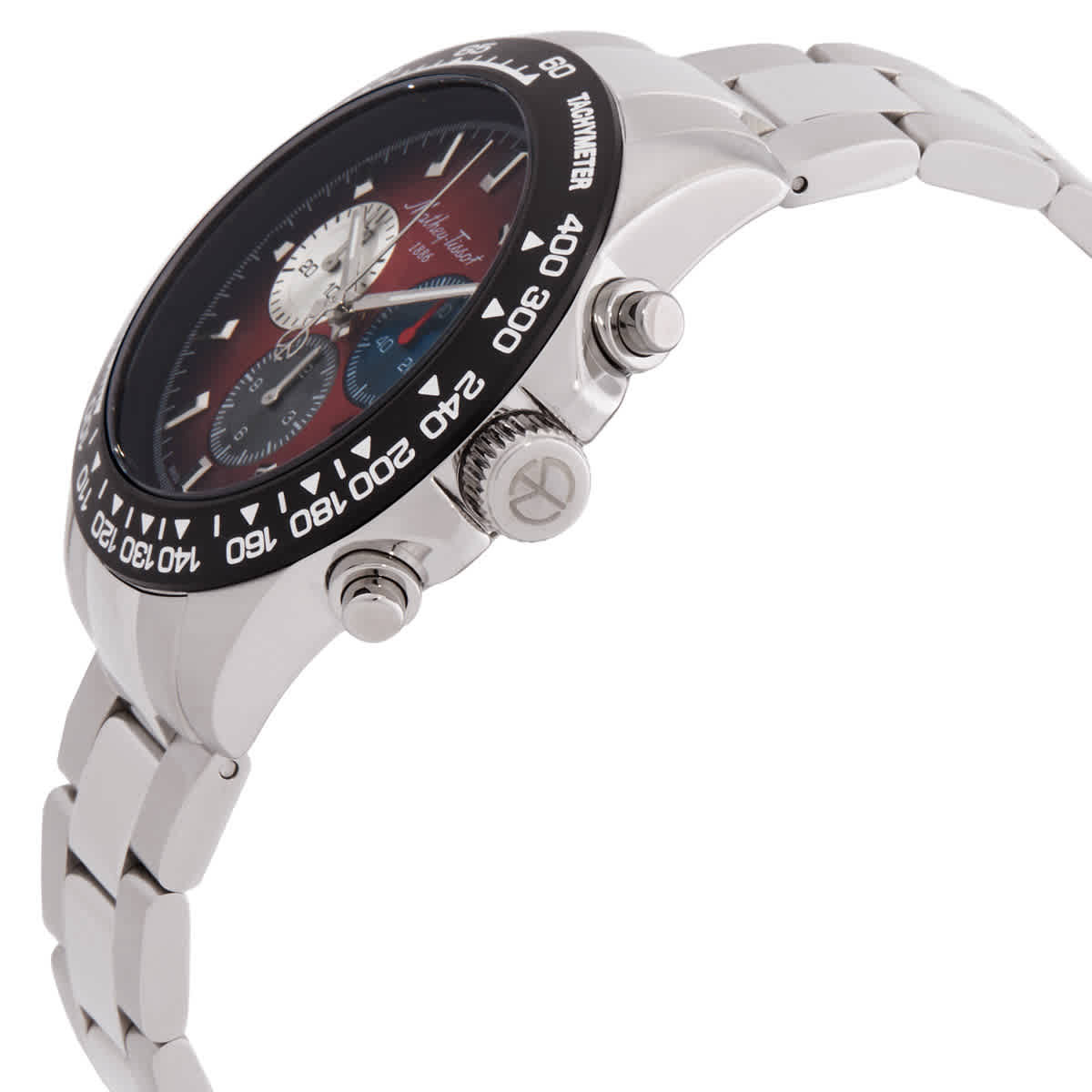 Mathey-Tissot Chrono II Chronograph Quartz Red Dial Mens Watch H938CHAR