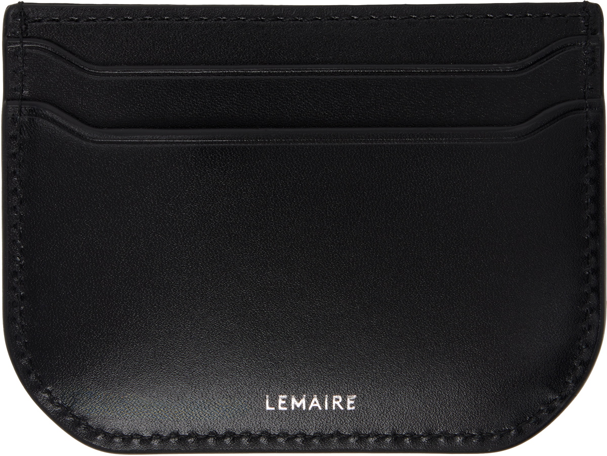 LEMAIRE Black Calepin Card Holder