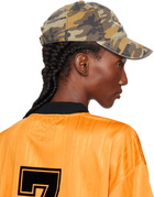 Martine Rose Green & Gray Collage 'Expect Perfection' Cap