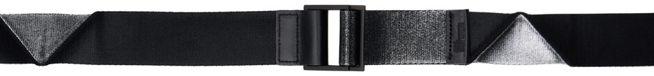 132 5. ISSEY MIYAKE Black Standard Reversible Belt